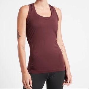 Brown Athleta Momentum Tank (M)